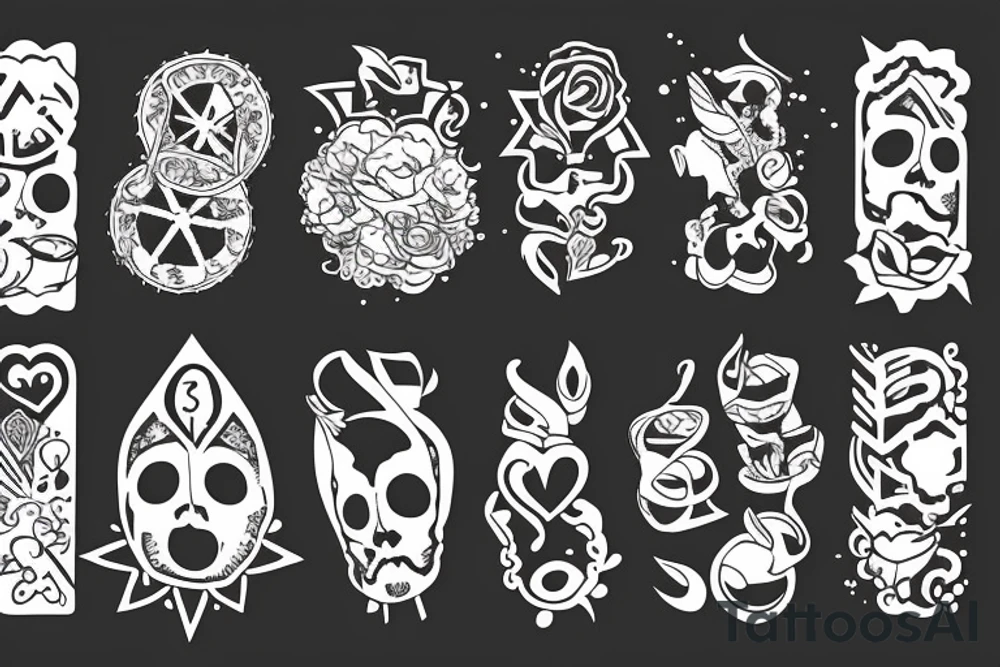 Mixing 99-01-13 as date of birth tattoo idea