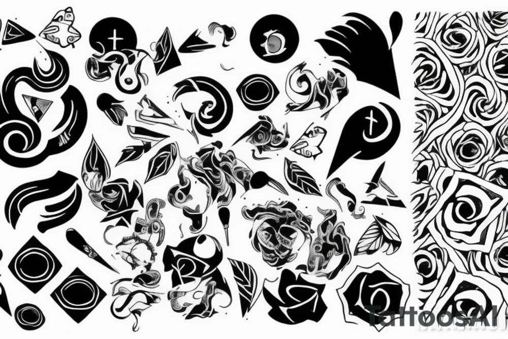 Mixing 99-01-13 as date of birth tattoo idea