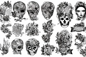 friendshop men and women tattoo idea