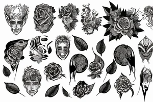 friendshop men and women tattoo idea