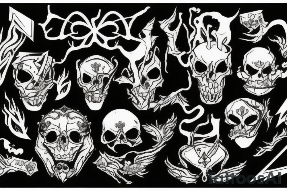 darkness tattoo idea