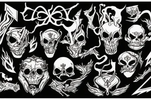 darkness tattoo idea
