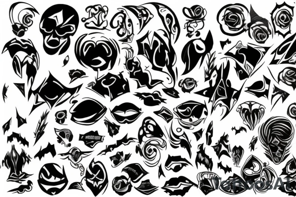 darkness tattoo idea