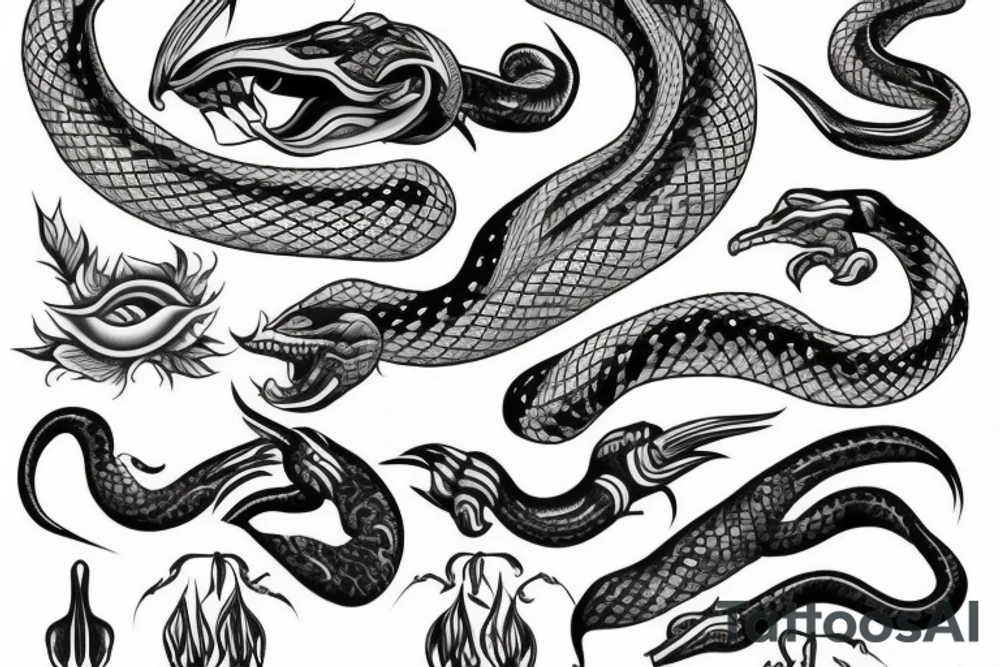 cobra tattoo idea
