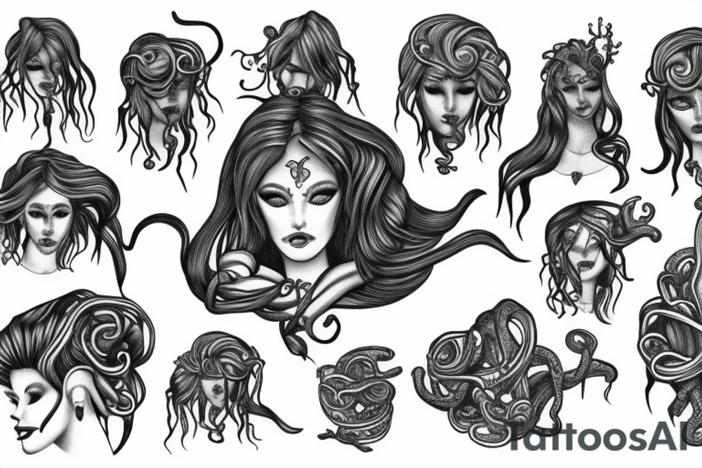 Medusa tattoo idea