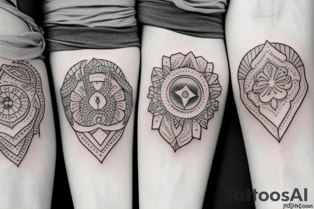 three small matching tattoos for best friends tattoo idea three small matching tattoos for best friends tattoo idea