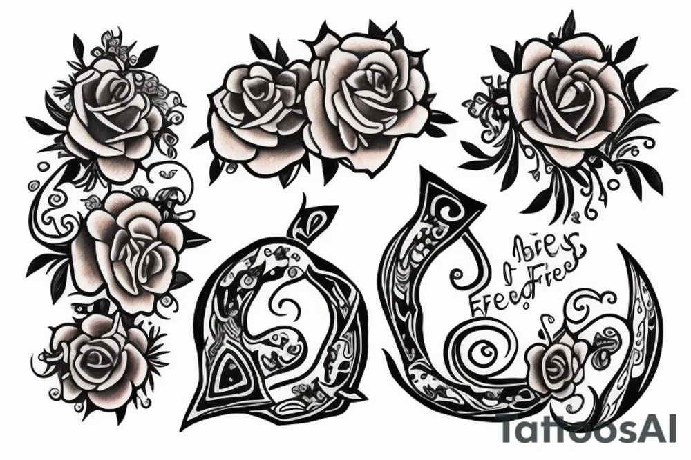 three small matching tattoos for best friends tattoo idea