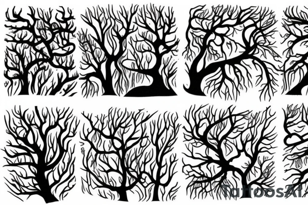 weeping woods tattoo idea