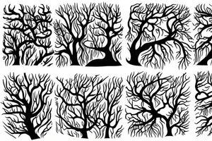 weeping woods tattoo idea