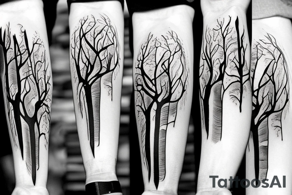 weeping woods tattoo idea