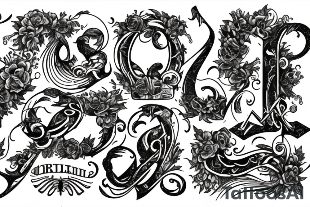 XV.I.IXVIII tattoo idea