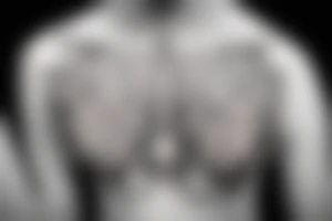 bionic shoulder tattoo idea