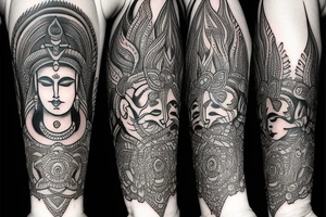 shiva tattoo idea