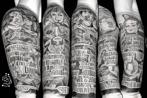 Words of the Bible tattoo idea