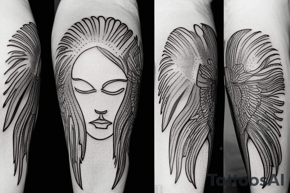 Icarus tattoo idea