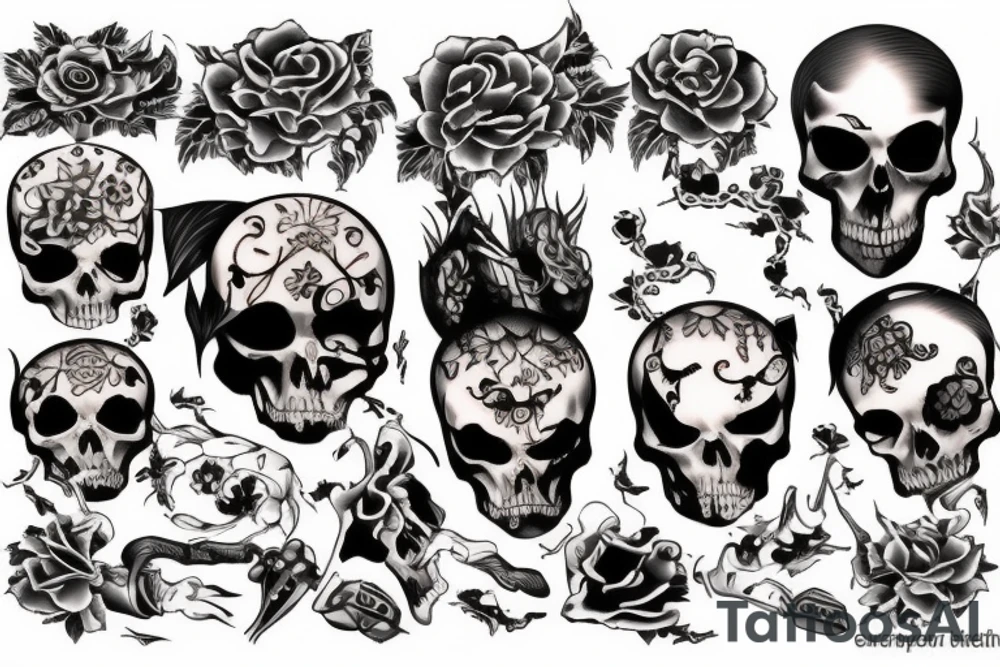 Death tattoo idea