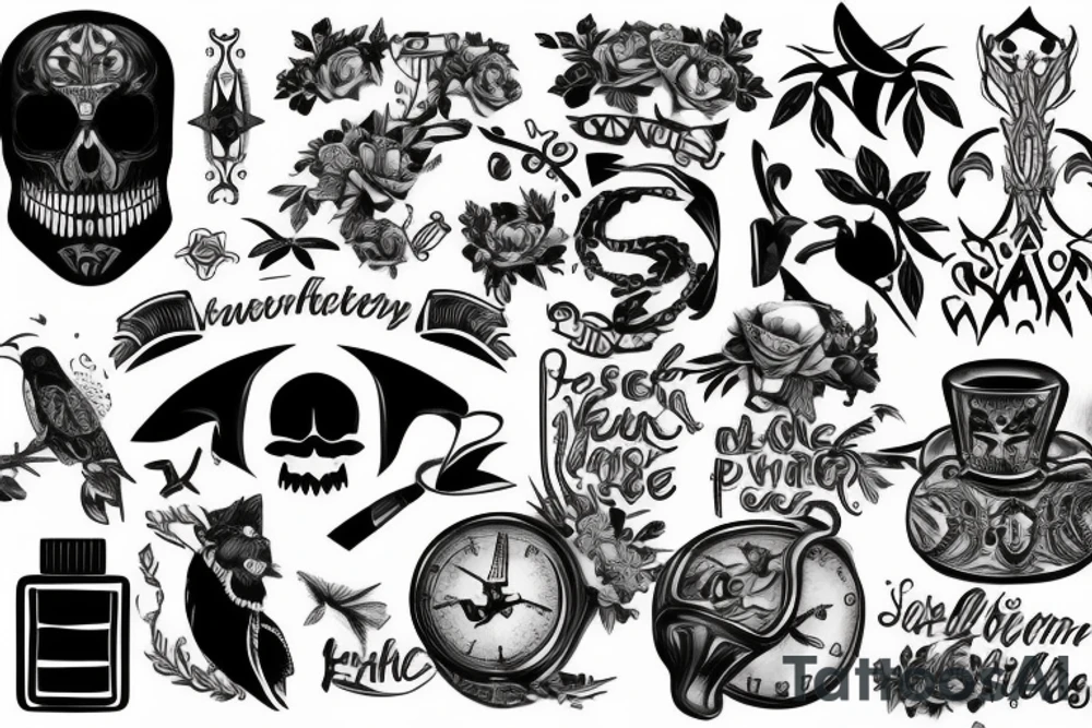Person missing his home tattoo idea