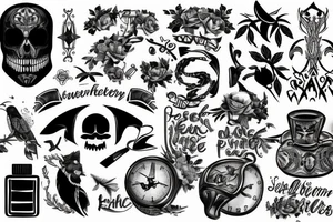 Person missing his home tattoo idea