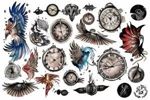 Fenix, time tattoo idea
