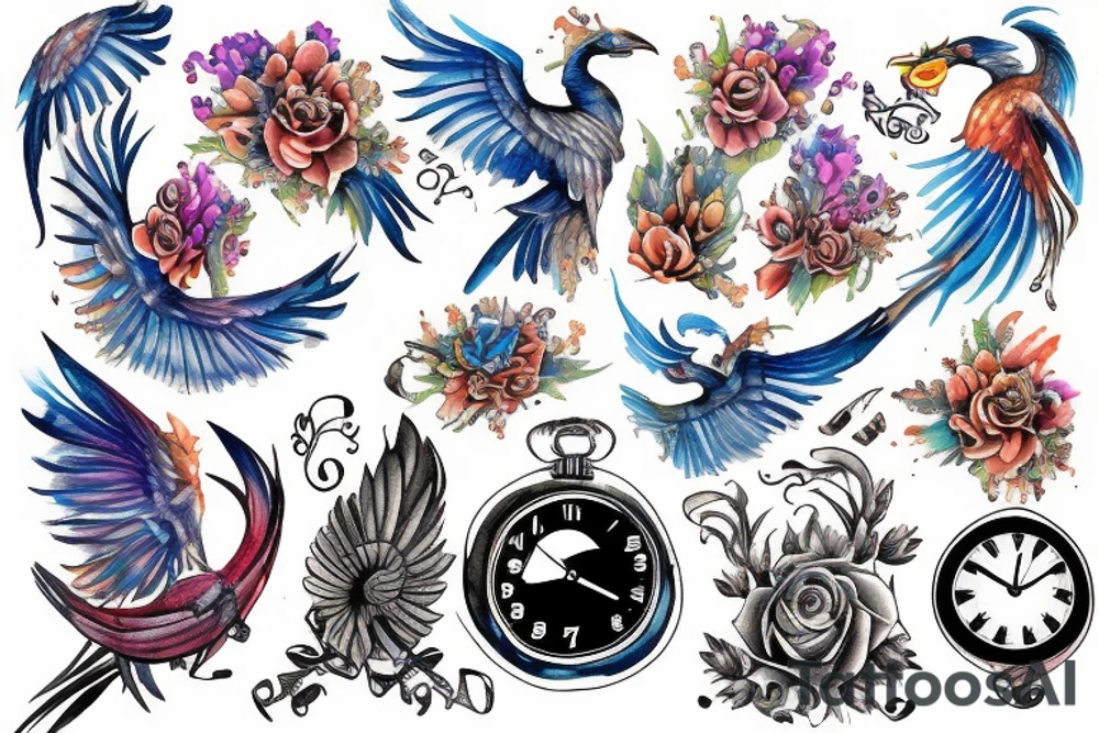 Fenix, time tattoo idea