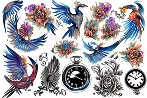 Fenix, time tattoo idea