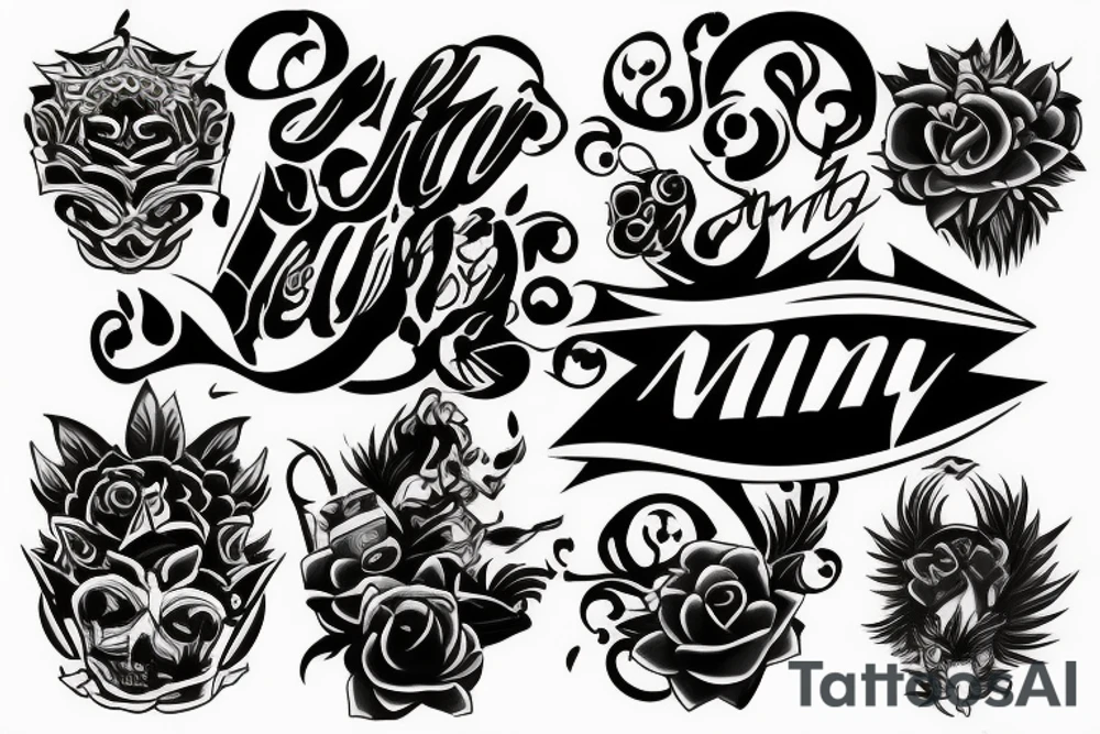 jaymin name tattoo idea