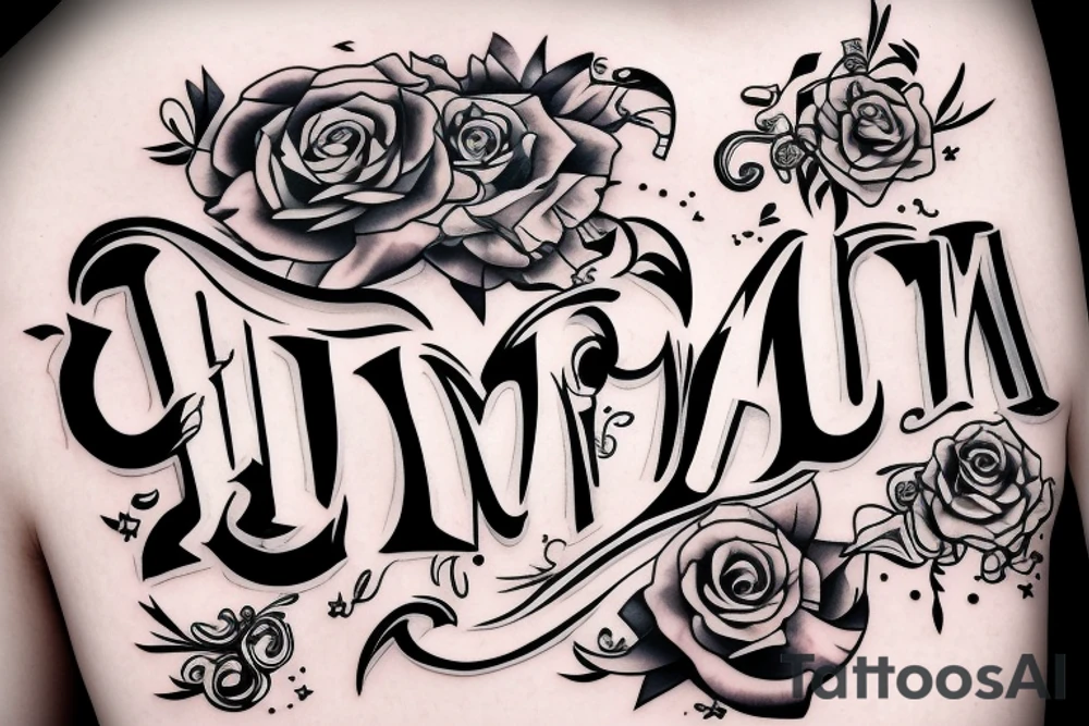 jaymin name tattoo idea
