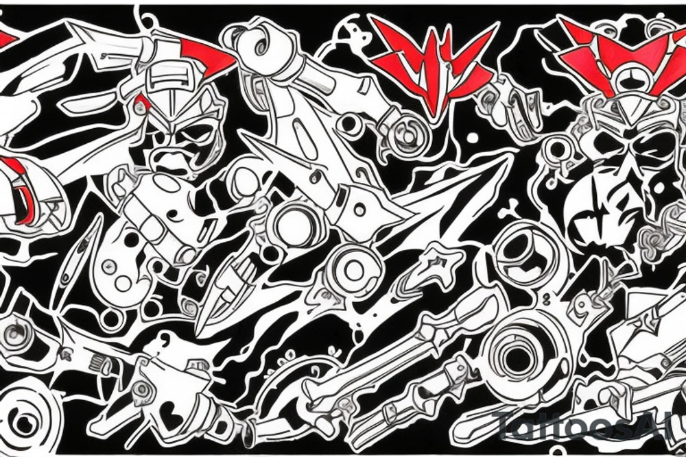 gurren lagann tattoo idea