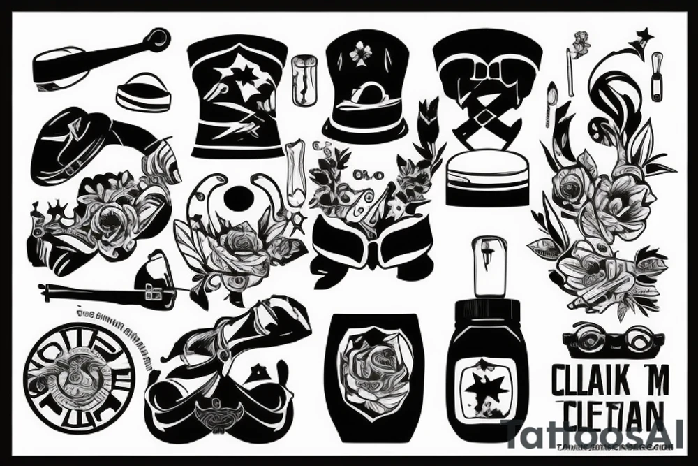 The tank is clean tattoo idea