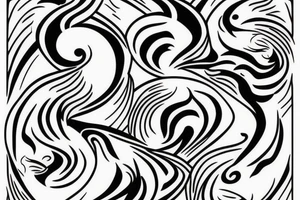 Yin and Yang fish tattoo idea