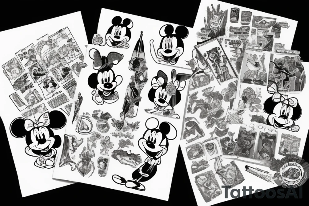disney tattoo idea