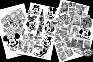 disney tattoo idea