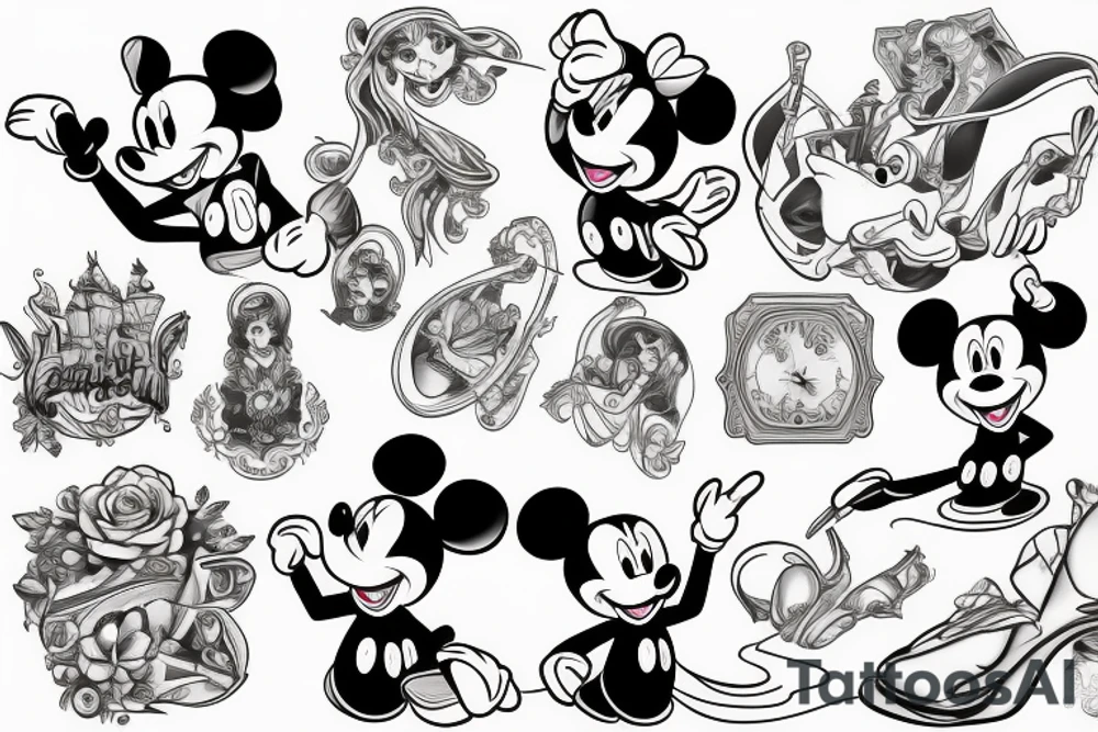 disney tattoo idea