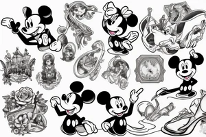 disney tattoo idea