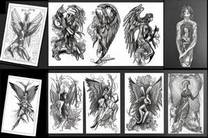 Archangel tattoo idea