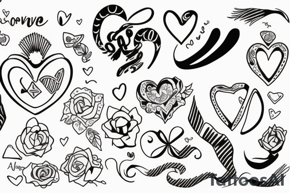something that describes love, loyalty and trust. tattoo idea something that describes love, loyalty and trust. tattoo idea