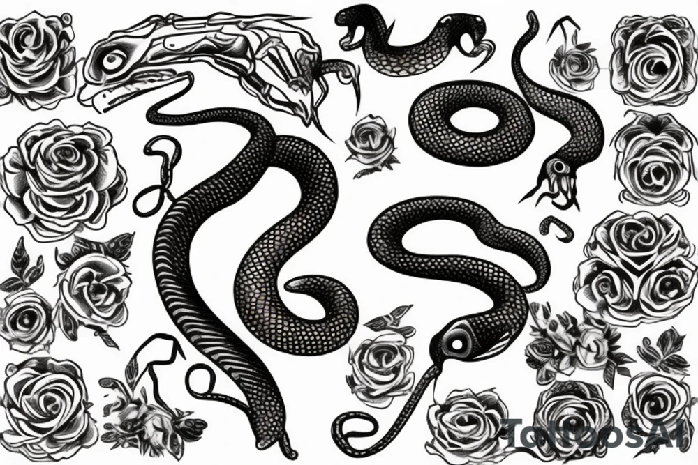 Snake tattoo idea