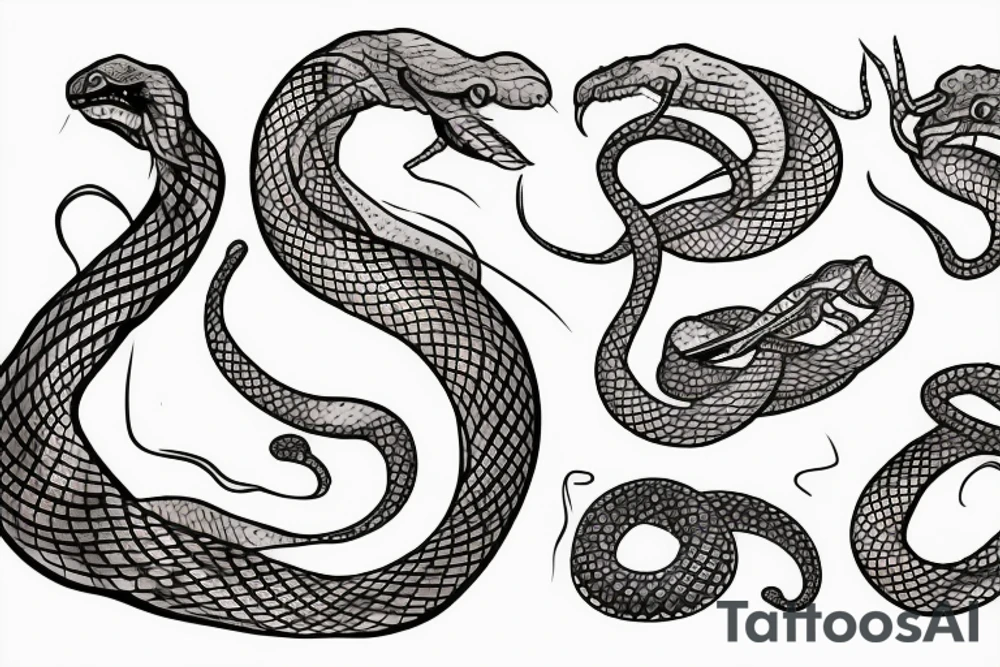 Snake tattoo idea