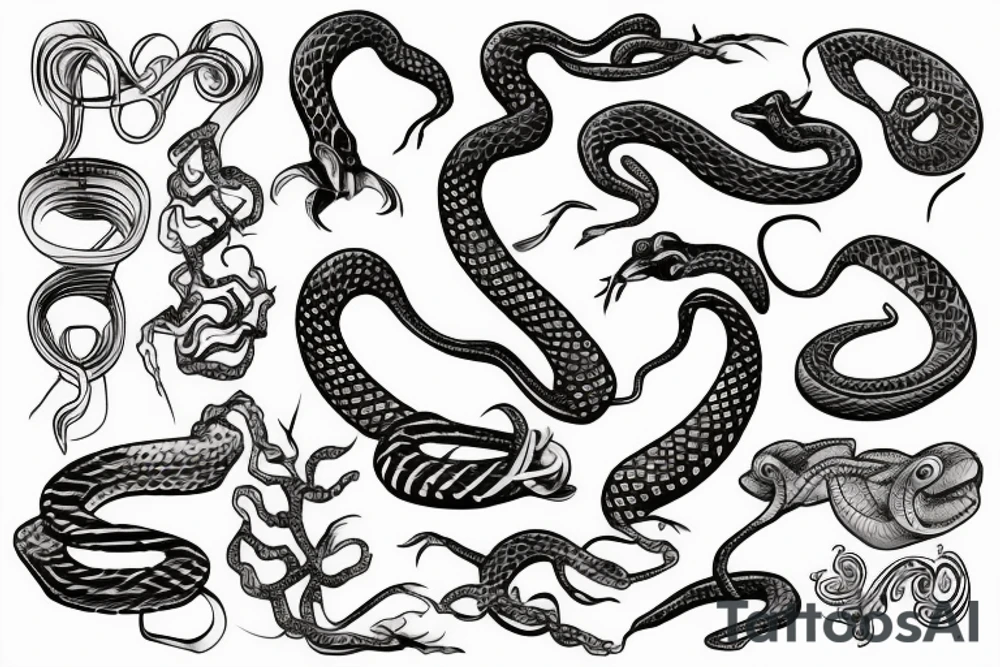 Snake tattoo idea