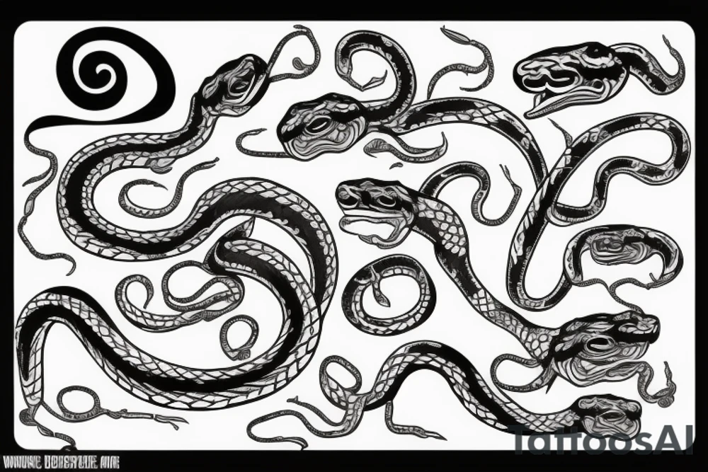 Snake tattoo idea
