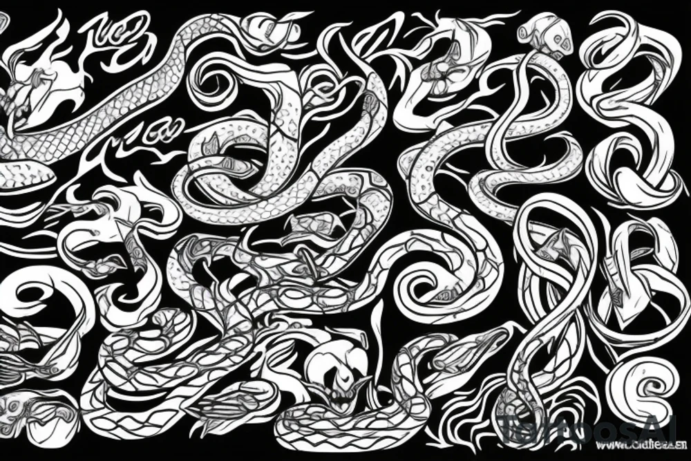 Snake tattoo idea