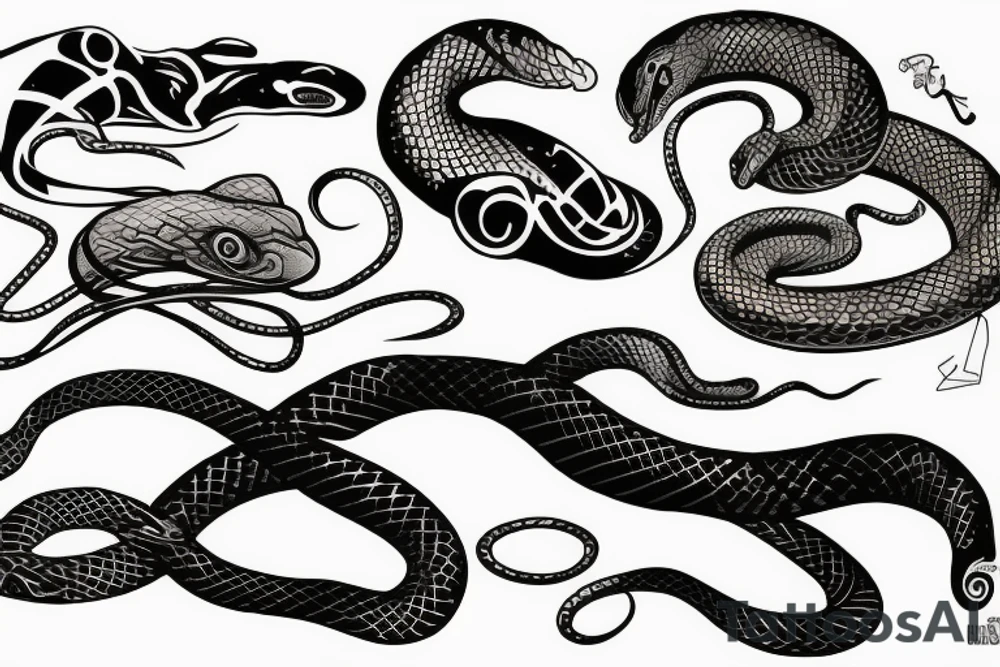 Snake tattoo idea