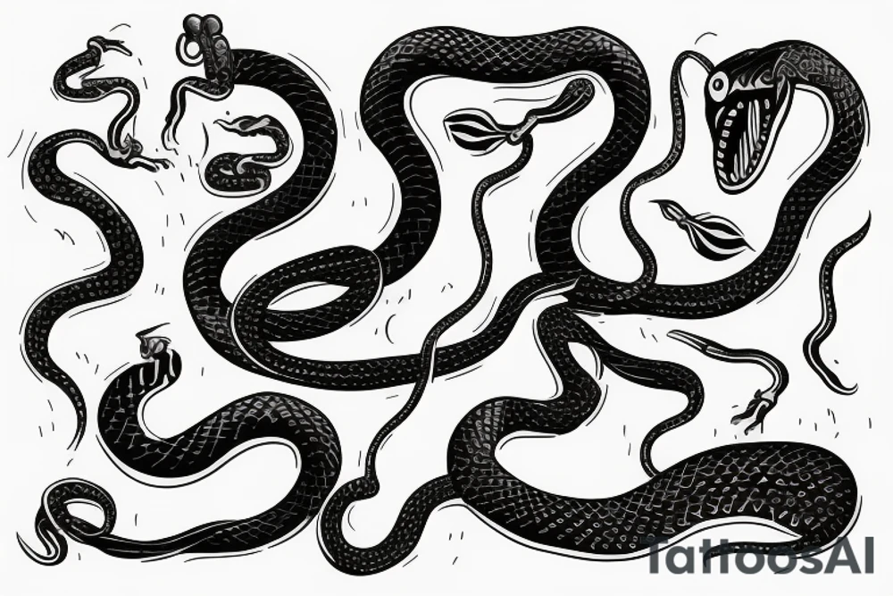 Snake tattoo idea