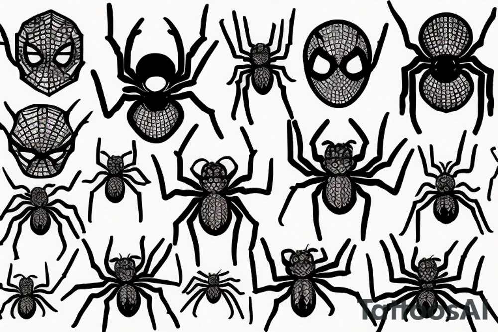 spider tattoo idea