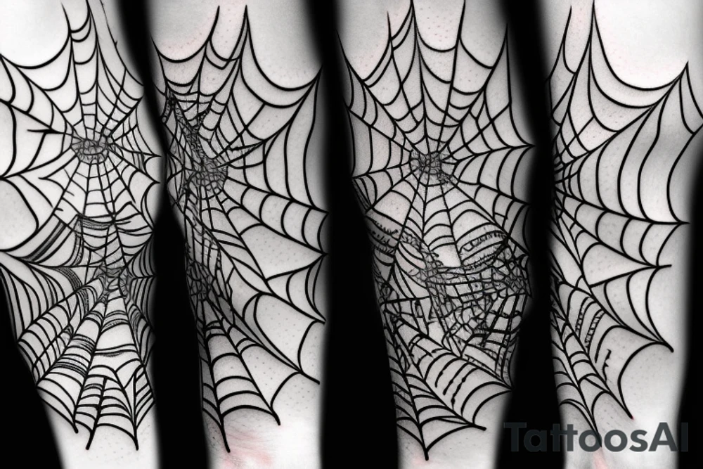 spider on the arm tattoo idea