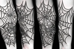 spider on the arm tattoo idea