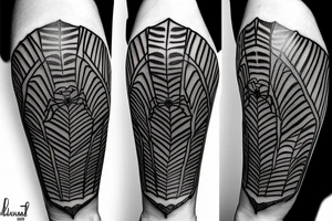 spider on the arm tattoo idea