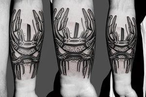 King crab tattoo idea