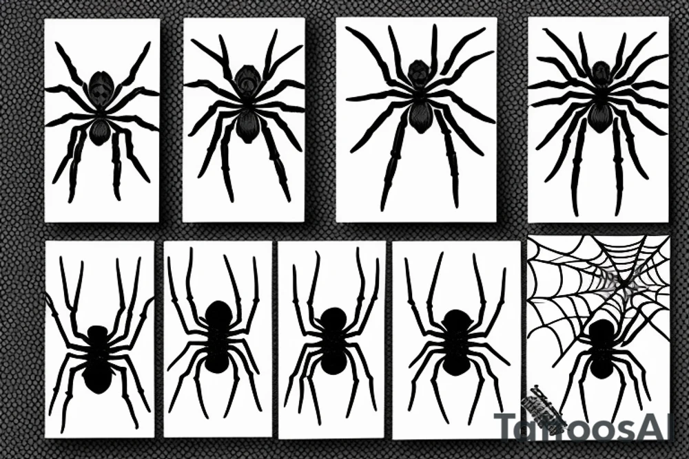 spider tattoo idea