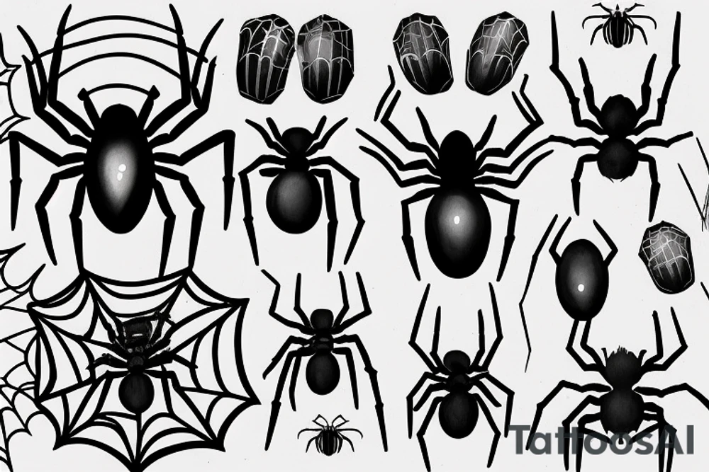 spider tattoo idea